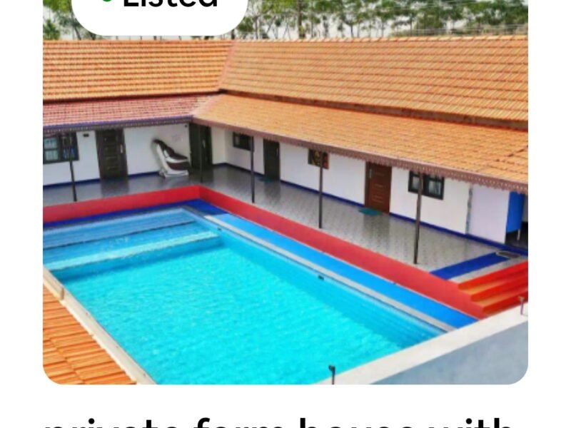 Private villa with pool