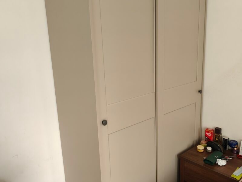 2 Rooms in a 3bhk flat with a view of the Kharghar hills
