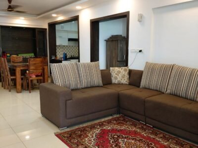 2.5 BHK very spacious and fully furnished Apartment in a gated community