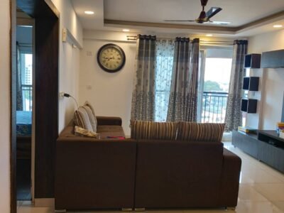 2.5 BHK very spacious and fully furnished Apartment in a gated community